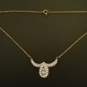 VINTAGE- Beautiful Bull necklace